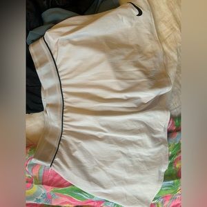 White Nike tennis skirt